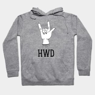 HWD - Funky Design, Rock and Roll Hoodie